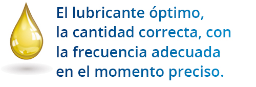 El lubricante óptimo, la cantidad correcta, con la frecuencia adecuada en el momento preciso.